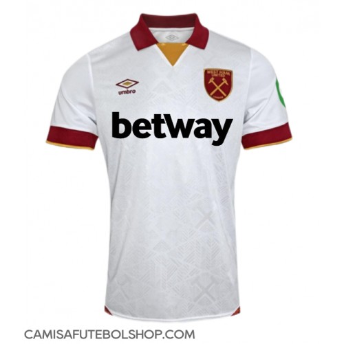 Camisa de time de futebol West Ham United Replicas 3º Equipamento 2024-25 Manga Curta